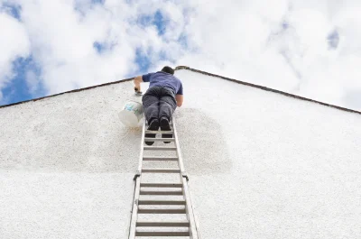 Peinture extérieure à Villers-la-Chèvre — façades et ravalement